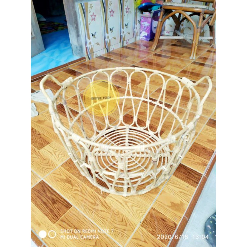 KERANJANG LAUNDRY BASKET ROTAN