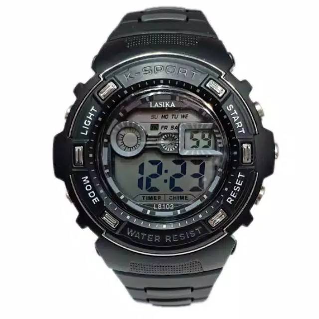 (Terima Cod)Jam Tangan Pria/Anak&quot; Lasika L8102 Water Strap Rubber(Dikirim Dari Jakarta)