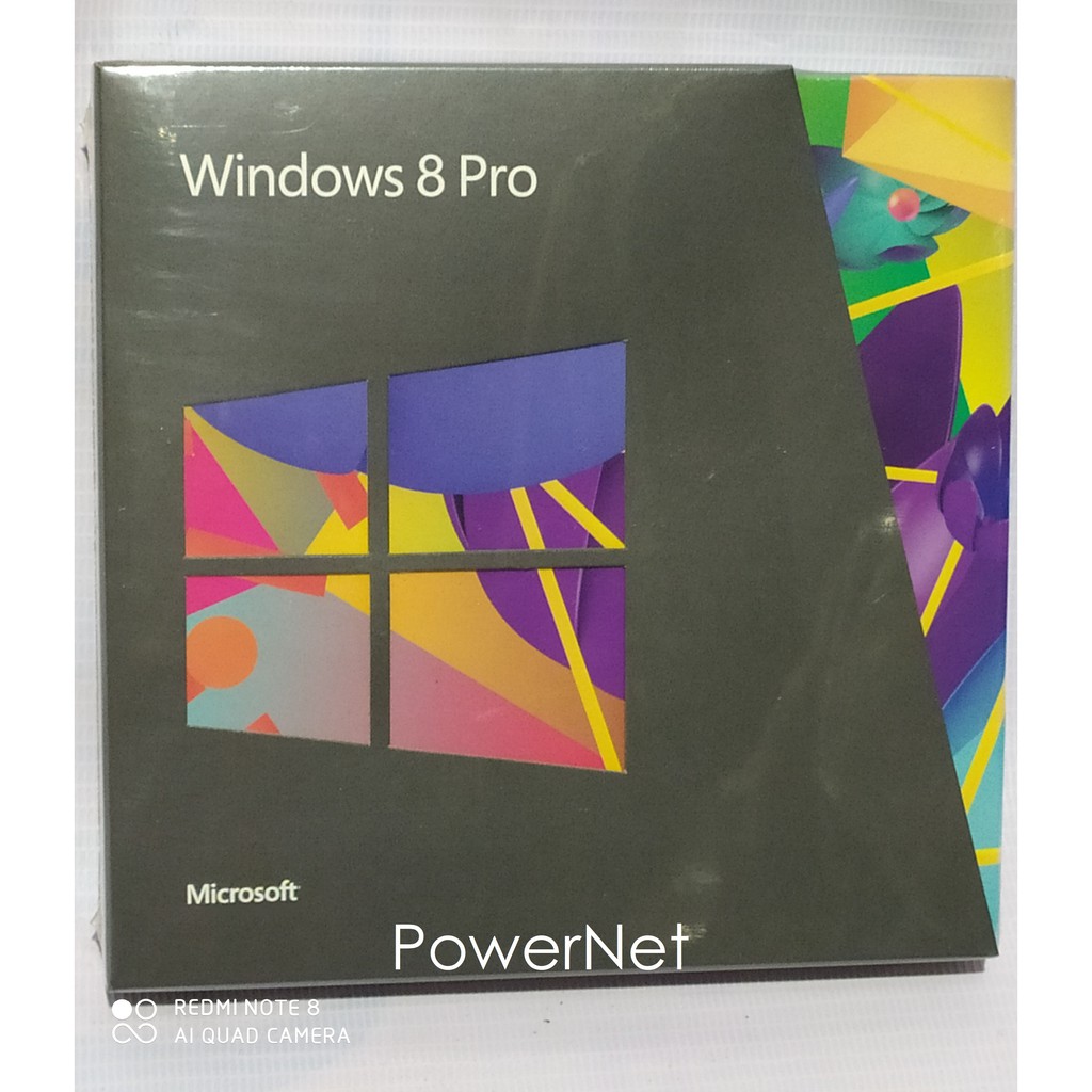 Windows 8 Pro Upgrade DVD License original Microsoft