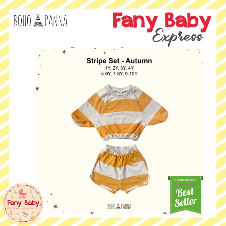 BOHOPANNA - STRIPE SET