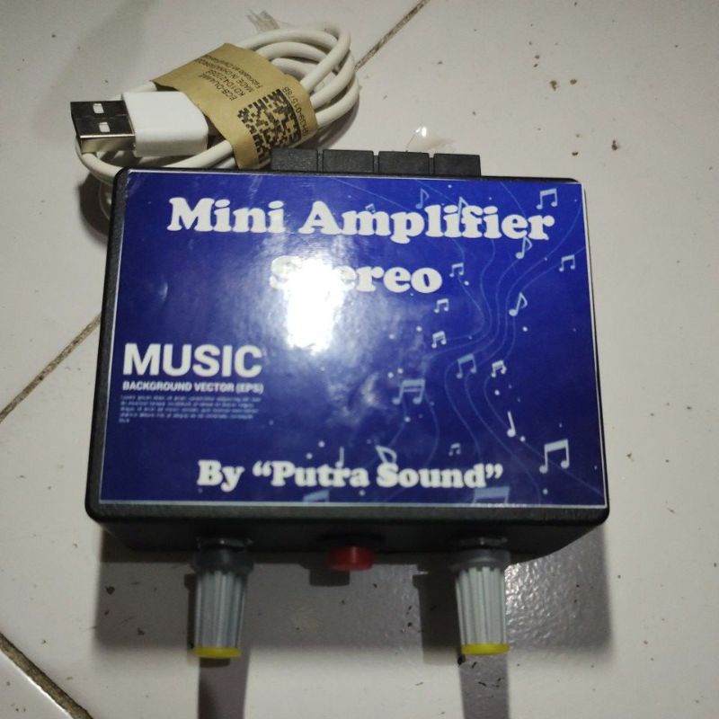 Amplifier 5Volt bluetooth plus RCA