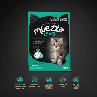 Makanan Kucing Kering Ocean Fish Flavor Muezza Cat Food Shopee Indonesia