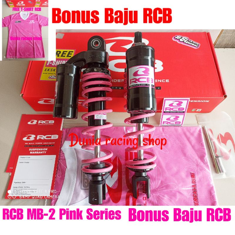 Shock RCB Tabung Nmax old Nmax New Aerox 155 New Aerox Connected Aerox Old PCX ADV 150 XMAX 305MM dan 330MM Shock RCB VS Series MB2 MB2+ Black Series Original RCB