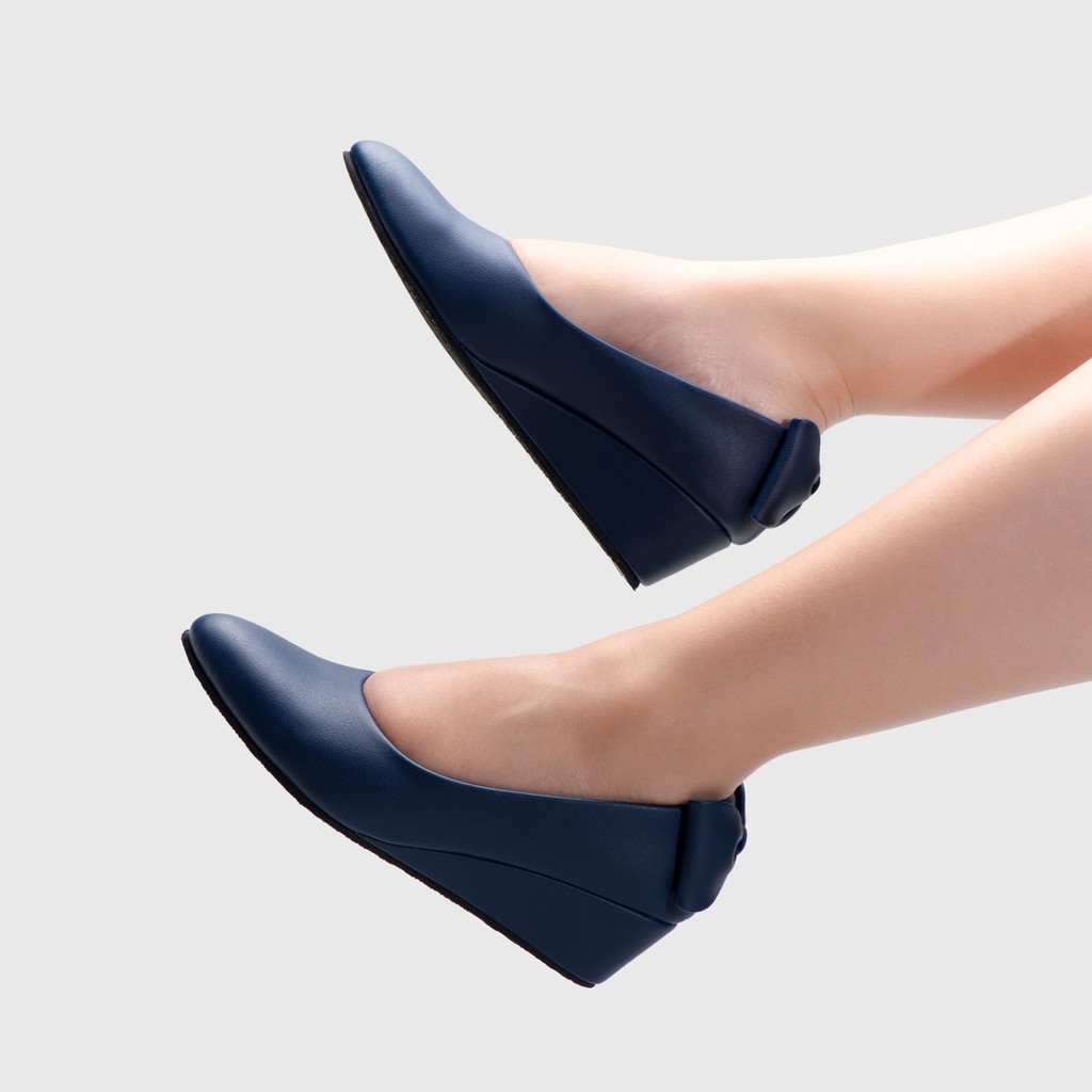 Adorableprojects - Galitzi Mini Wedges Navy - Sendal Wanita-7