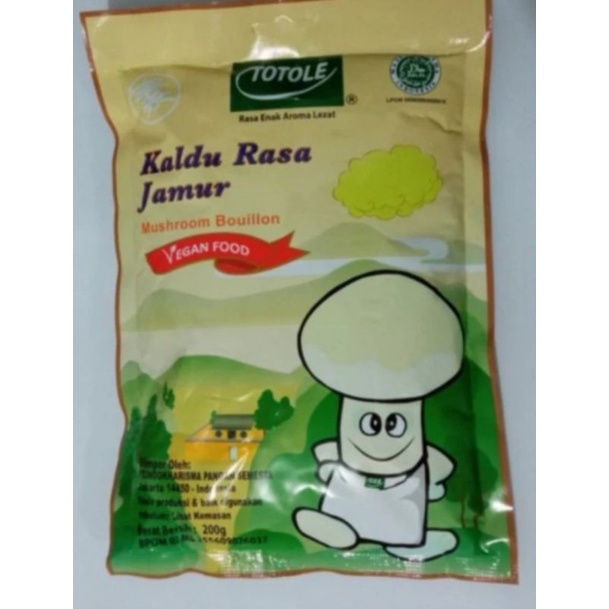 

totole kaldu jamur 200 gr 200 gram