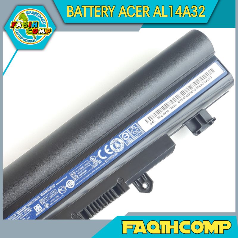 Baterai Original Acer Aspire E14 E5-471 E5-411 E5-421 E5-421G E5-471 E5-471G E5-511 E5-511G AL14A32