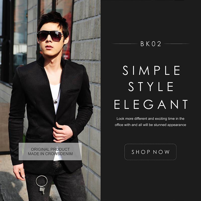 Blazer Casual Night Lee Min Hoo- Blazer Casual Korean Style