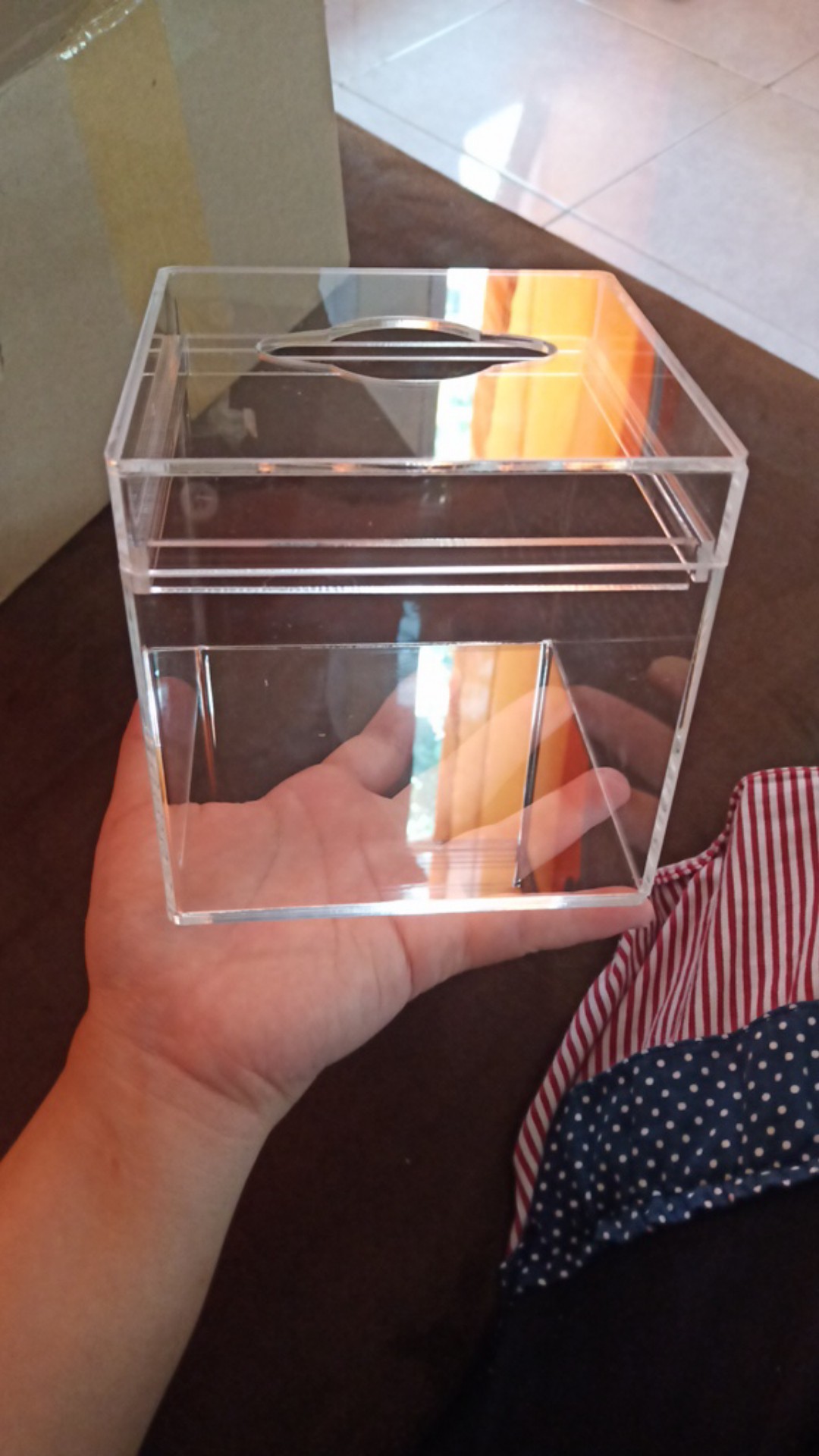 Akrilik Tissue Mini / Tissue Gulung