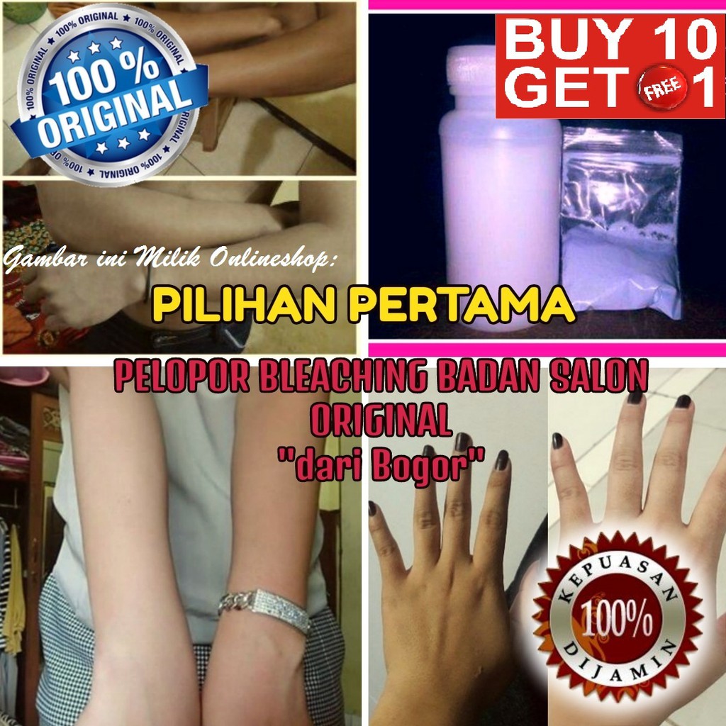 bleaching / bleaching badan / bleaching salon Termurah