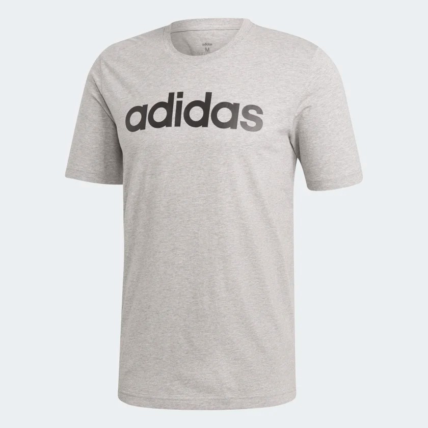 adidas linear logo tee