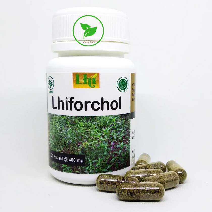 Lhiforchol Kapsul Ekstrak Liza Herbal Untuk Kolesterol