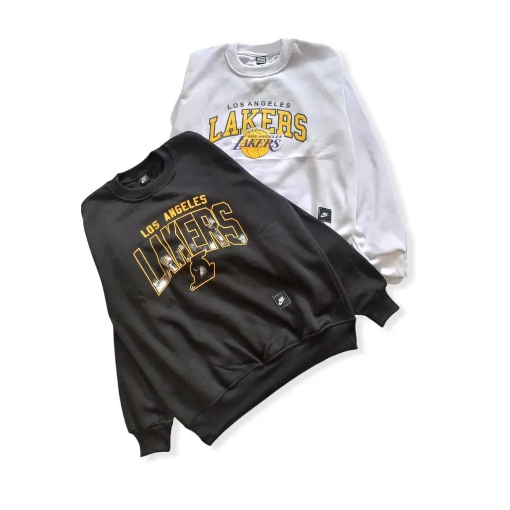 COD-SWEATER CREWNECK LAKERS LOS ANGELE BASKETBALL SWEATER CREWNECK PREMIUM QUALITY