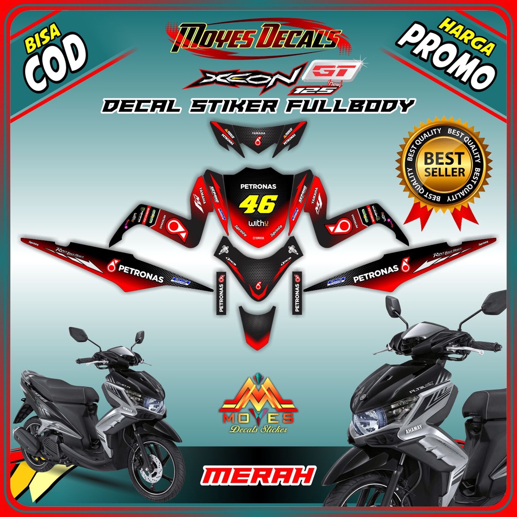 decal xeon gt decal xeon gt 125 decal motor xeon gt 125 decal motor xeon gt 125 motif petronas merah