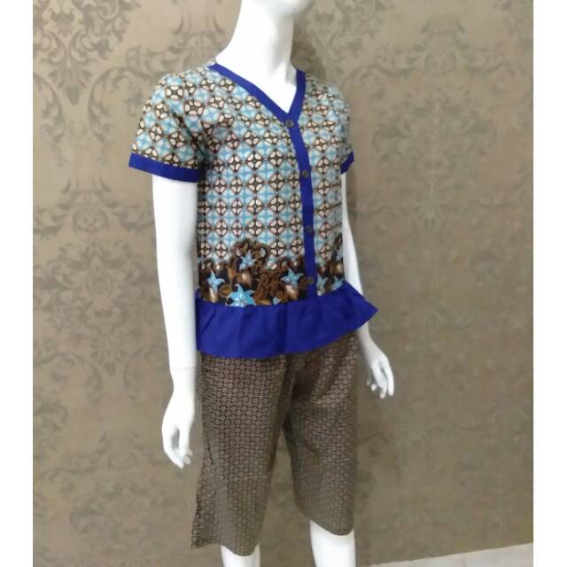 BLOUSE BATIK DAN KULOT