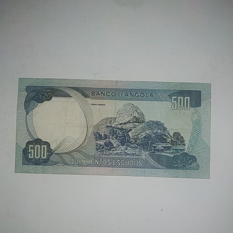 Uang kuno asing 500 quinhentos escudos tahun 1972 uang mancanegara