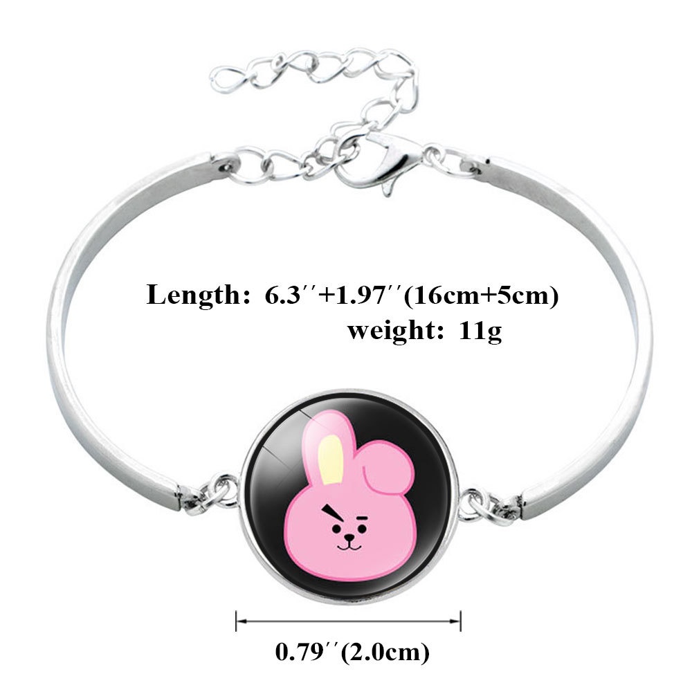 Gelang BTS BT21 BTS21 Kpop Korea Anti Karat-8