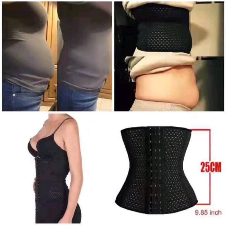 [BISA COD] Korset Pengecil Perut Buncit Melahirkan Pelangsing Slimming Import Murah