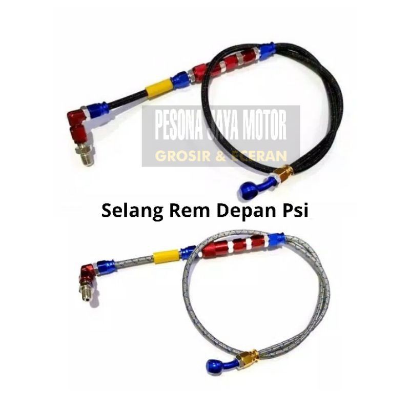 Selang Rem Depan Psi Ukuran 90 Cm Universal Semua Motor