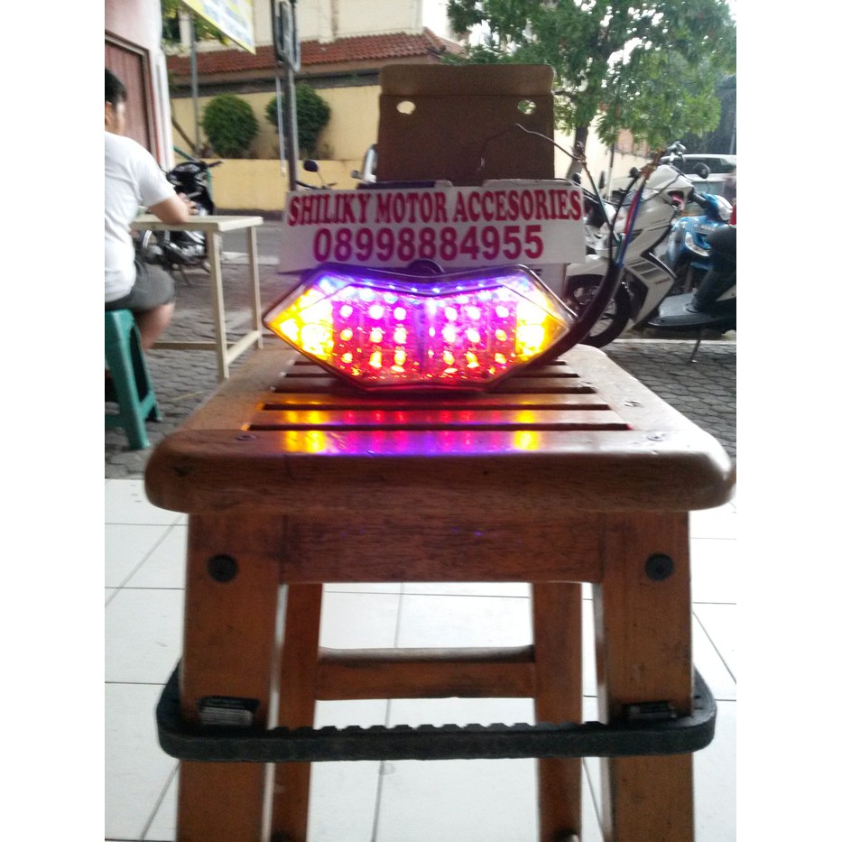 Stoplamp 3 in 1 Ninja 250 FI