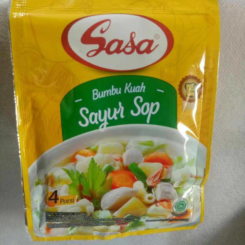 

sasa bumbu kuah sayur sop 20gr