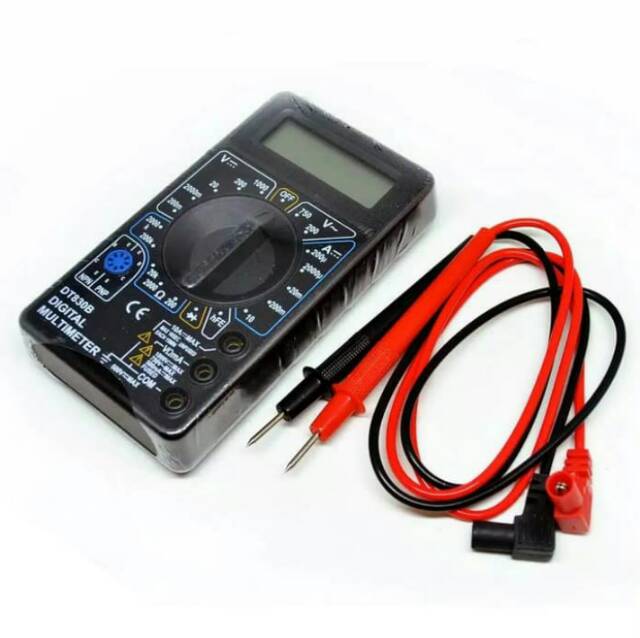 ALAT TESTER MULTIMETER, AVOMETER, MULTITESTER DIGITAL DT-830B DT830B Testeran digital