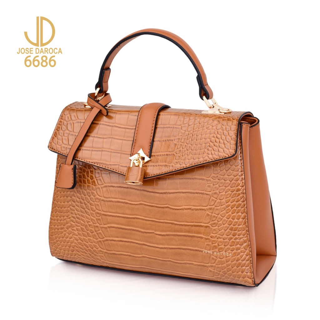 TAS WANITA HAND BAG JOSE DAROCA CROCO ~ 6686 ~ (RESTOCK)