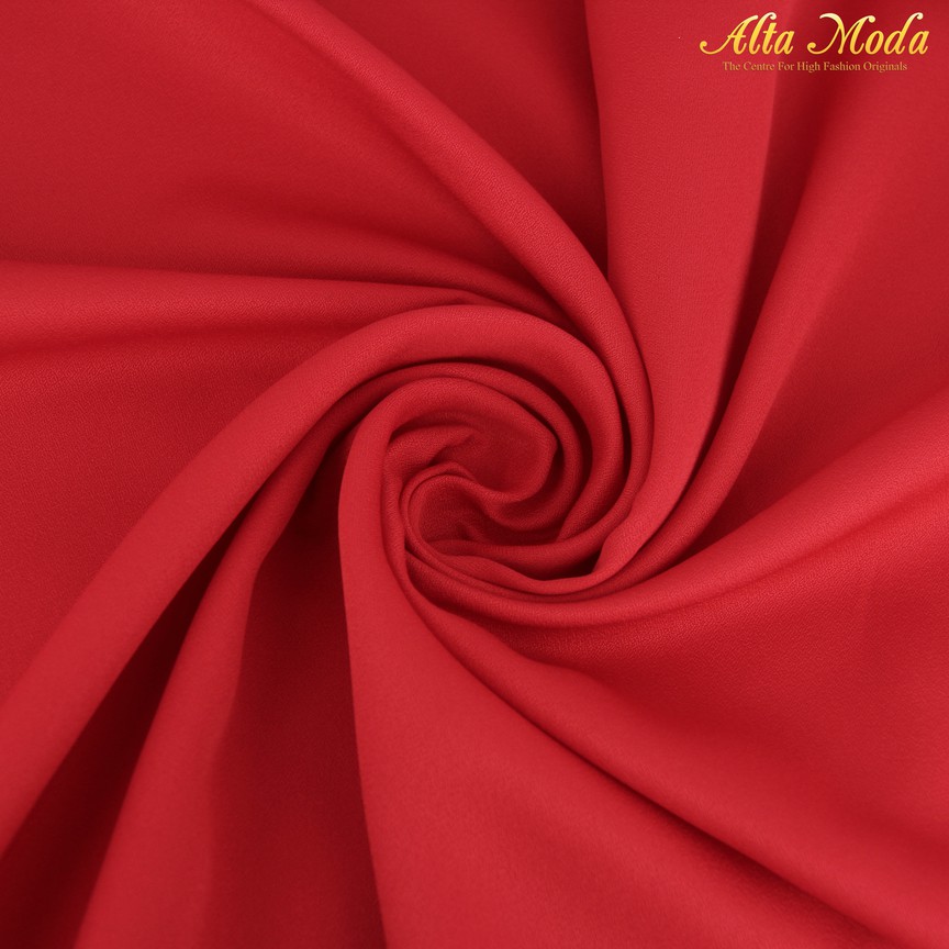 

Alta Moda Furing Premium Wolly Crepe Satin Merah Cabe (1M)