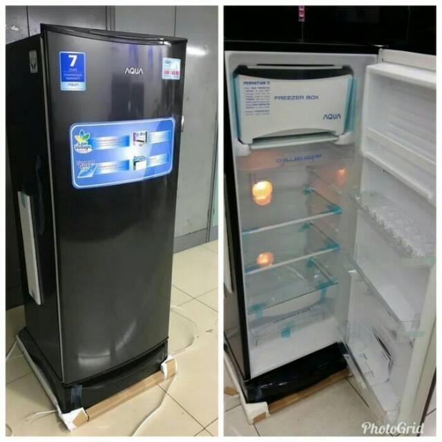 Kulkas Aqua 1 pintu AQR D-190 Aqua Sanyo Garansi resmi 7 Tahun khusus