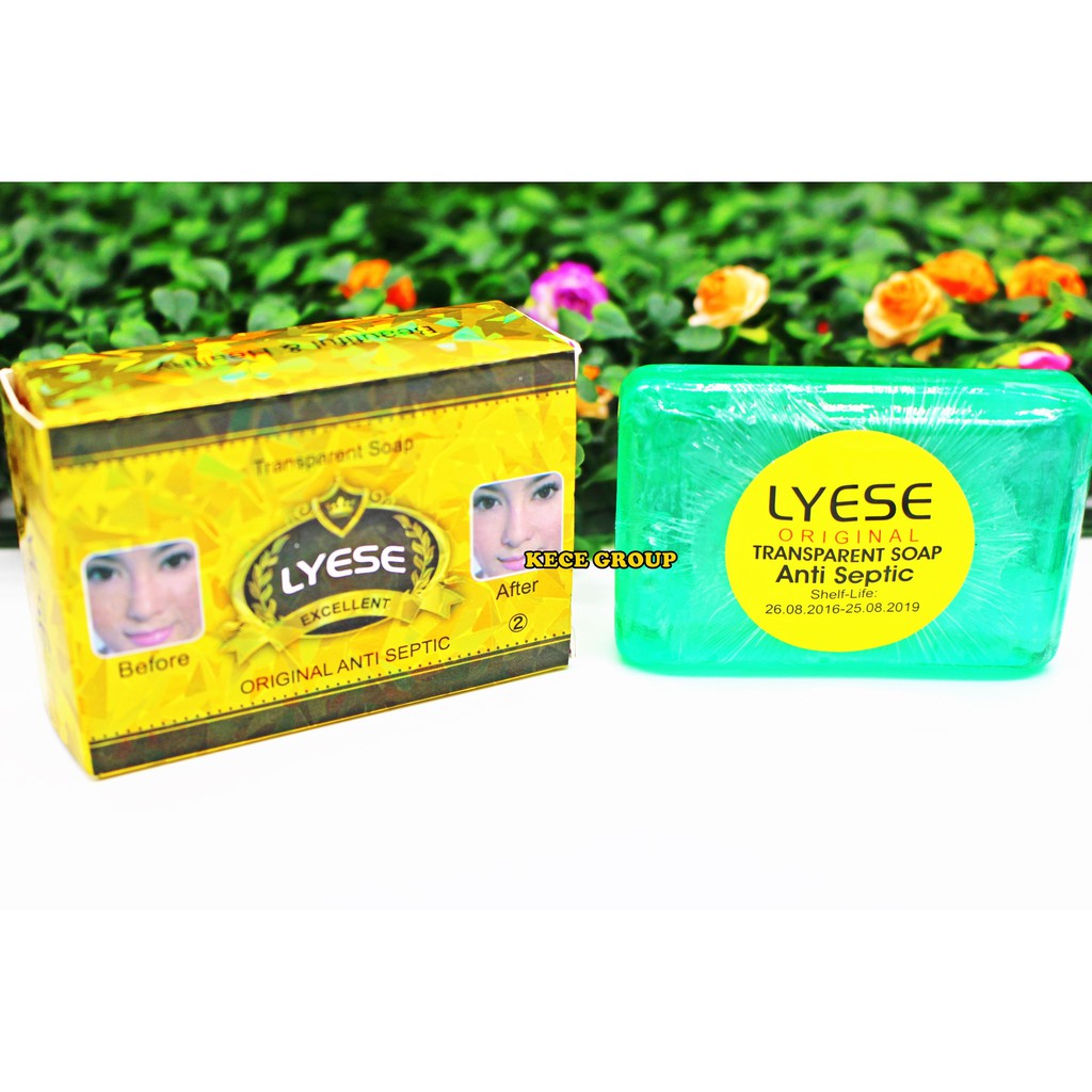 Asli SABUN LYESE HIJAU / Sabun Lyese antiseptic / sabun anti acne leyse Unik