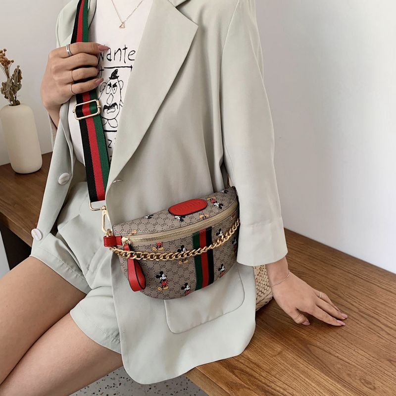 Tas Mickey Mouse / Tas Fashion / Slingbag / Waistbag / Tas Slempang Mickey Mouse