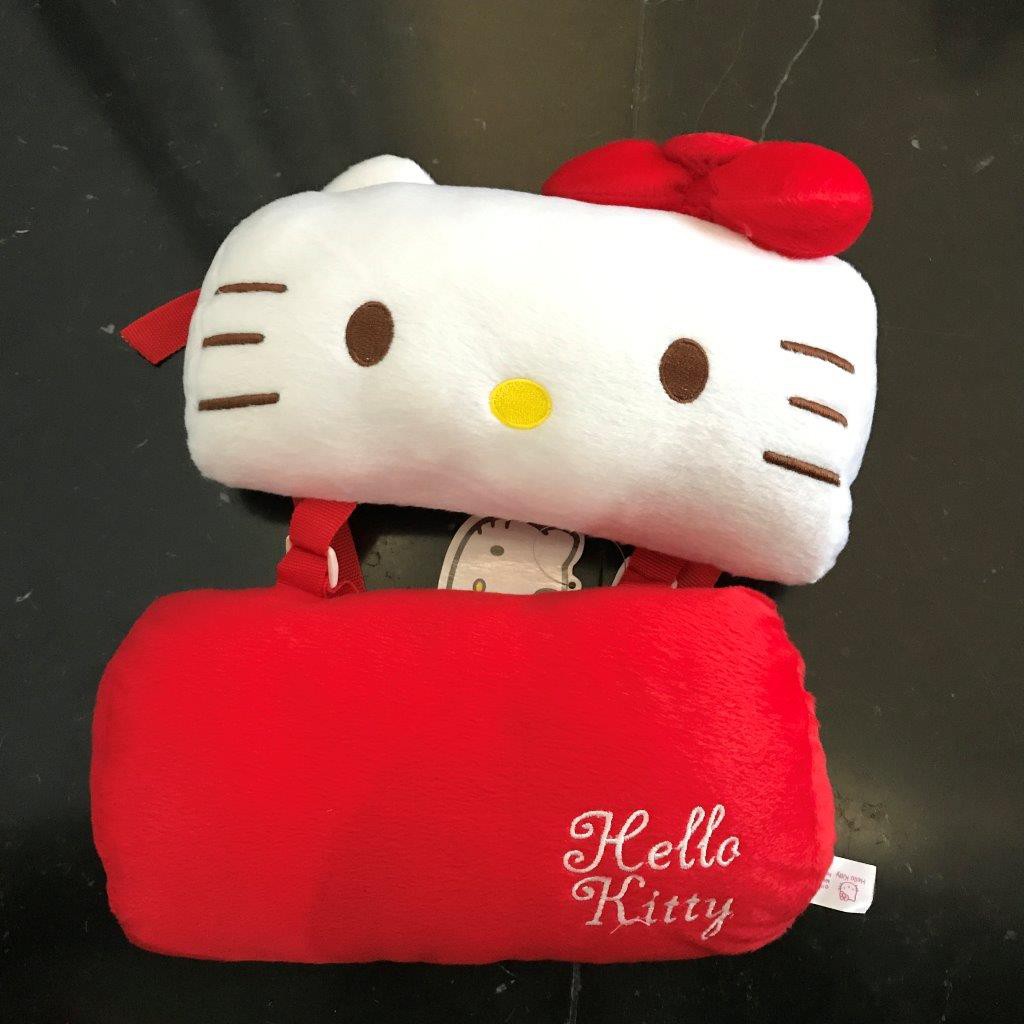 Bantal mobil hello kitty merah bantal hello kitty