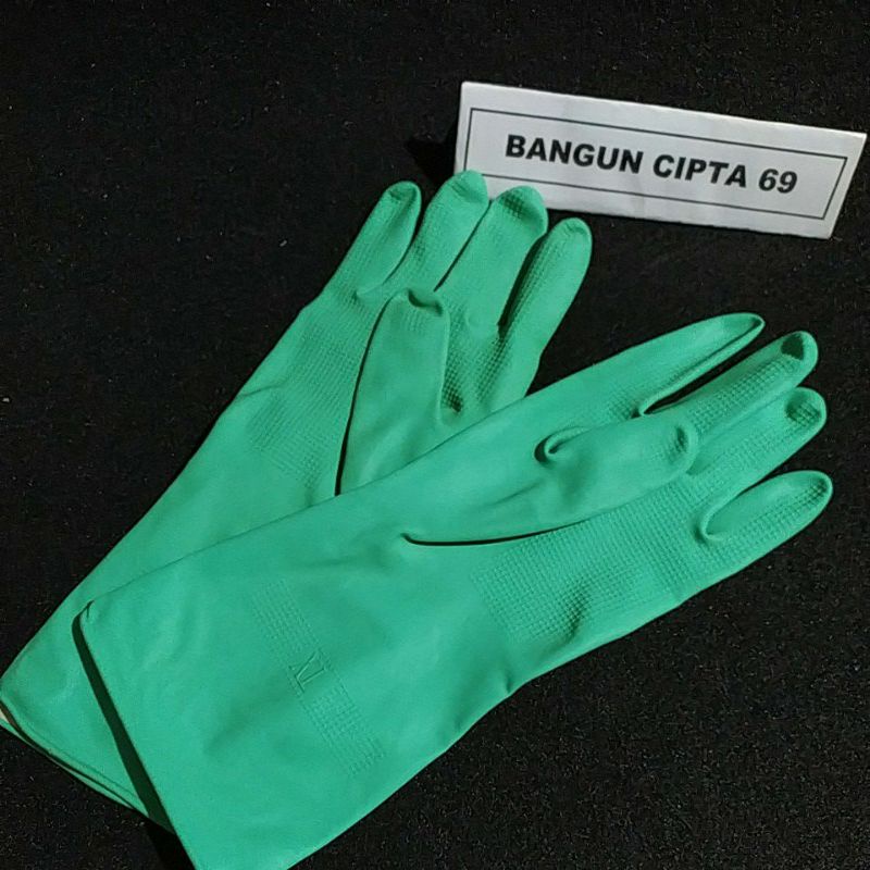 sarung tangan latex /sarung tangan karet massaki xl