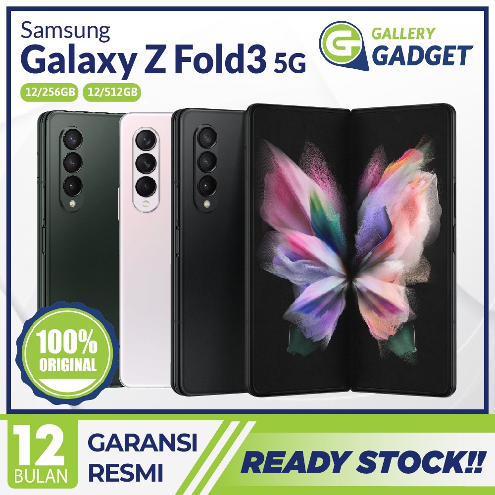 Jual Samsung Galaxy Z Fold 3 5G 12/256 12/512 RAM 12 ROM 256 512 GB