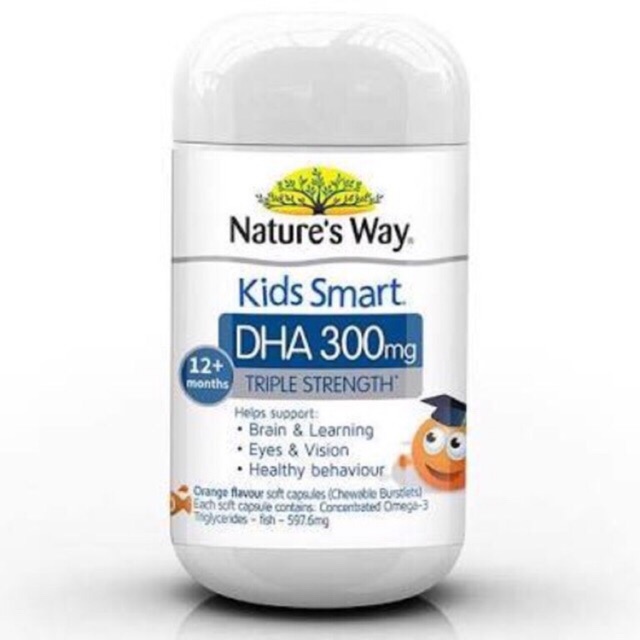 Nature’s way kids smart DHA 300mg