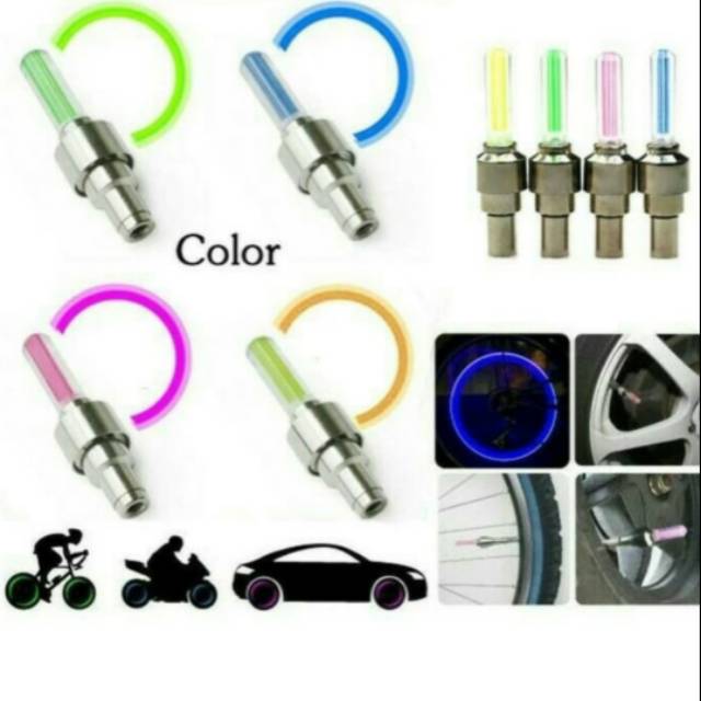 TUTUP PENTIL LAMPU LED BAN MOTOR - MOBIL