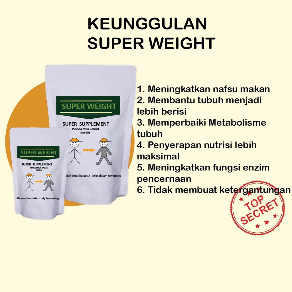 PENGGEMUK BADAN TERBUKTI MENAMBAH BERAT 