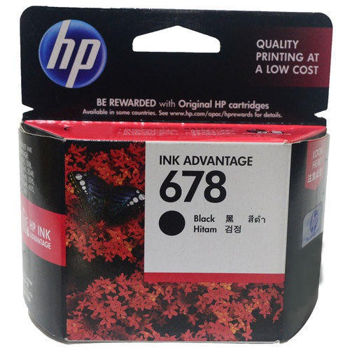 TINTA HP PRINTER 678 Black