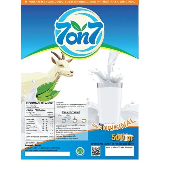 

[KODE PRODUK ZFCKD3752] Susu Kambing Bubuk Kemasan 500 gr