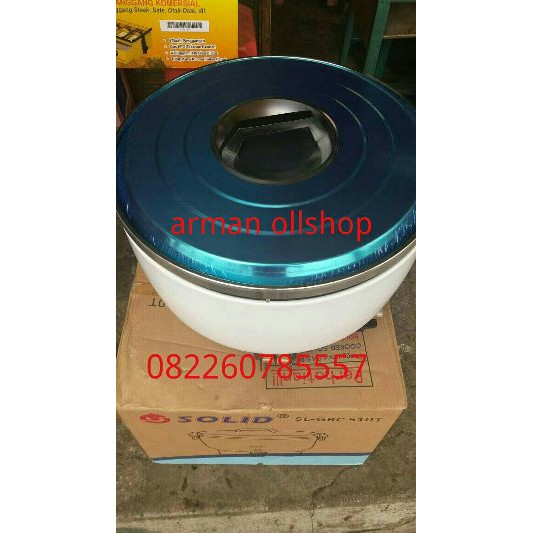 Dijual rice cooker gas 10liter merek solid  penanak nasi 10liter Berkualitas
