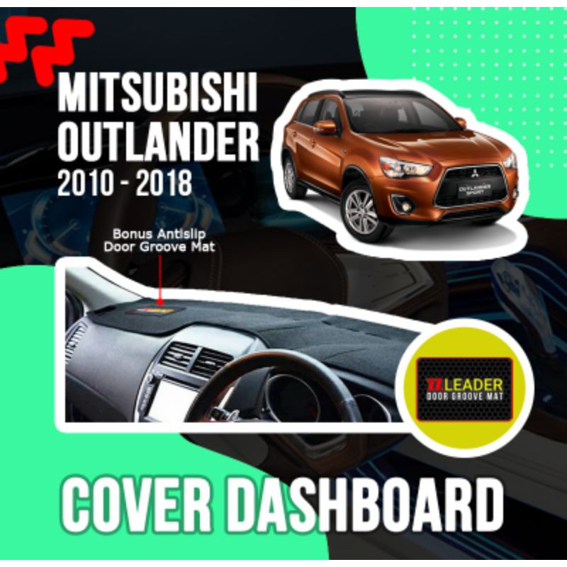 alas karpet cover dashboard mobil outlander