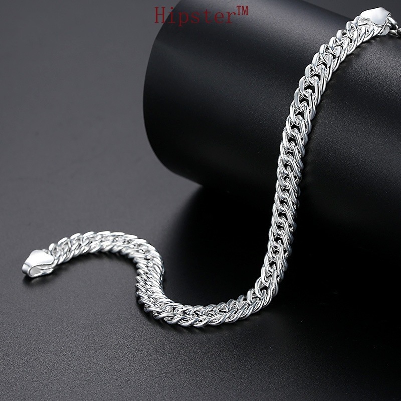 New Domineering Metal Chain Hip Hop High Street Bracelet