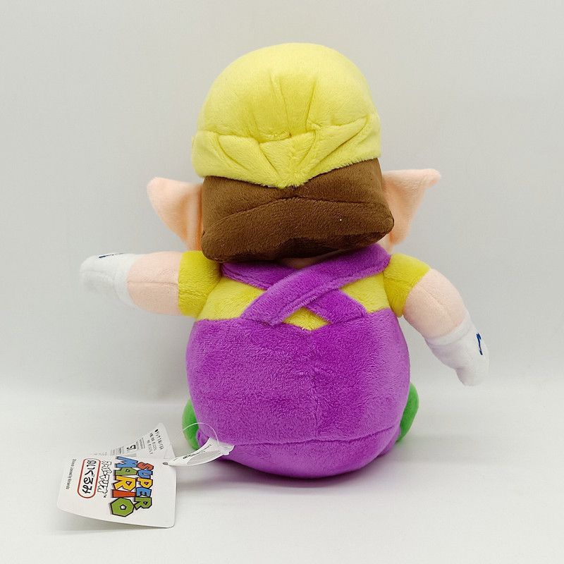 Mario Nintendo Super Bros Mainan Mewah Wario 11in Boneka Binatang Boneka Baru Langka