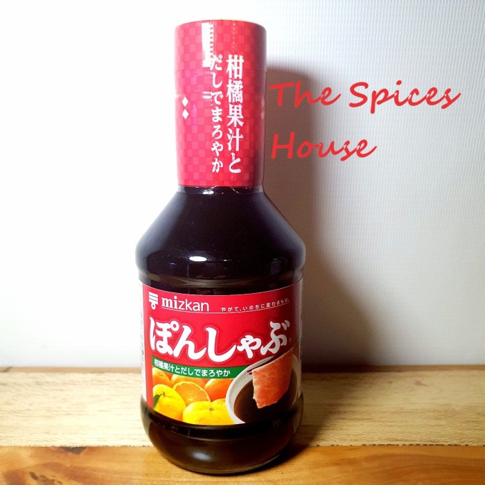 

Mizkan Pon Shabu 250 Ml | Bumbu Shabu Shabu Jepang | Made In Japan