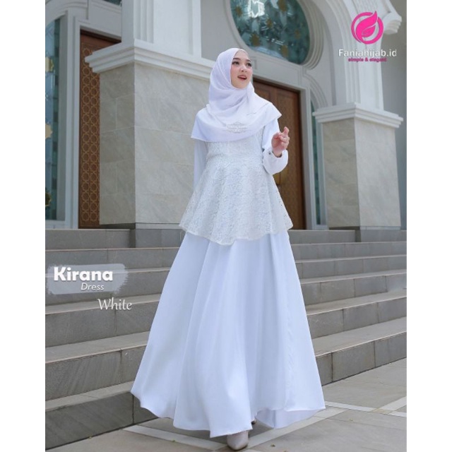 Gamis Lebaran Terbaru / Kirana Dress by Fania Hijab