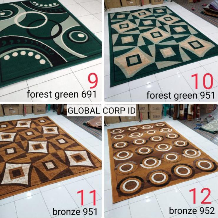 Ready Sekarang KARPET PERMADANI 115X155CM