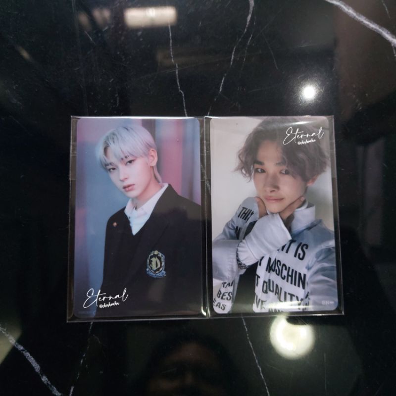 ENHYPEN Official Photocard Lucky Draw M2U Hype Ver Sunoo Concept/Niki Selca/Niki kriwil