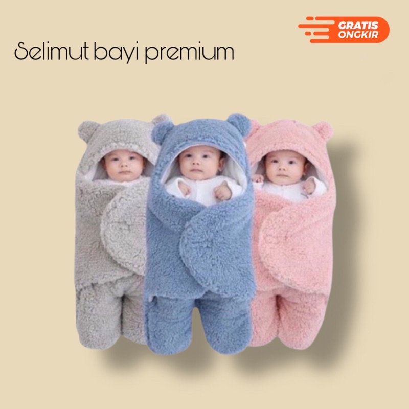 Selimut Bayi Karakter Slimut Bayi Karakter Bedong Instan Baby Blanket Selimut Bulu Bayi Selimut Bayi