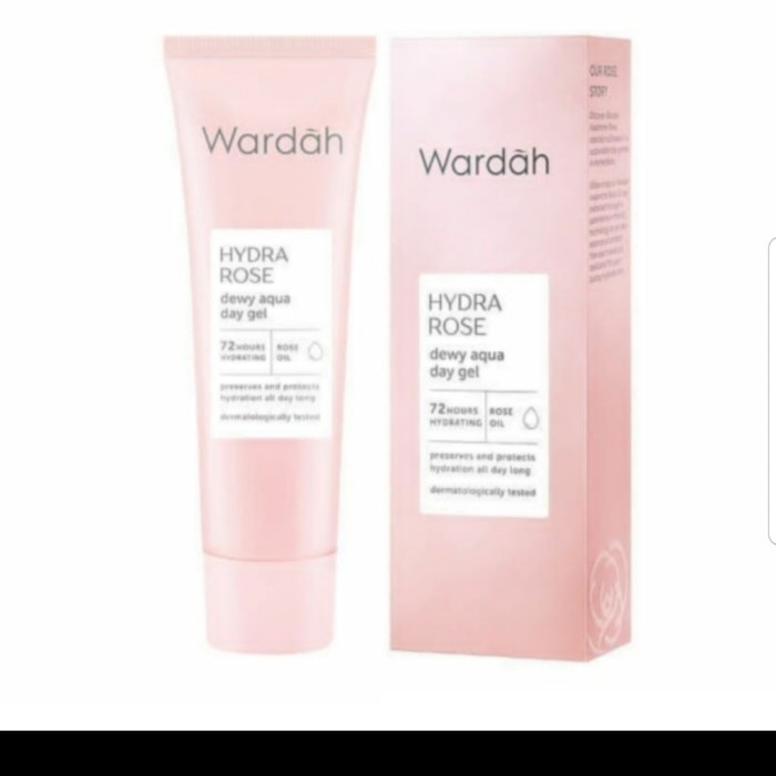 Wardah Paket Hydra rose cream 17 ml + facial wash