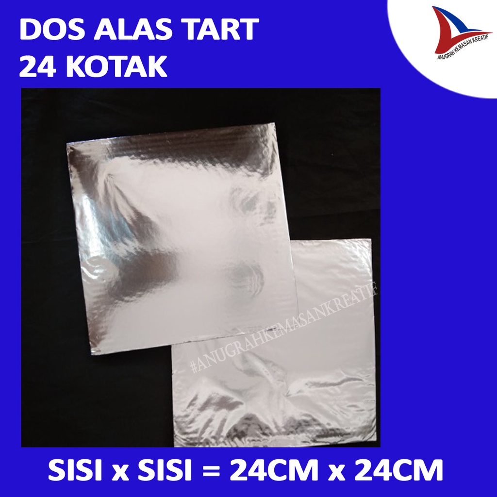 

Dos Alas Tart 24 Cm Kotak / Tatakan Kue Persegi