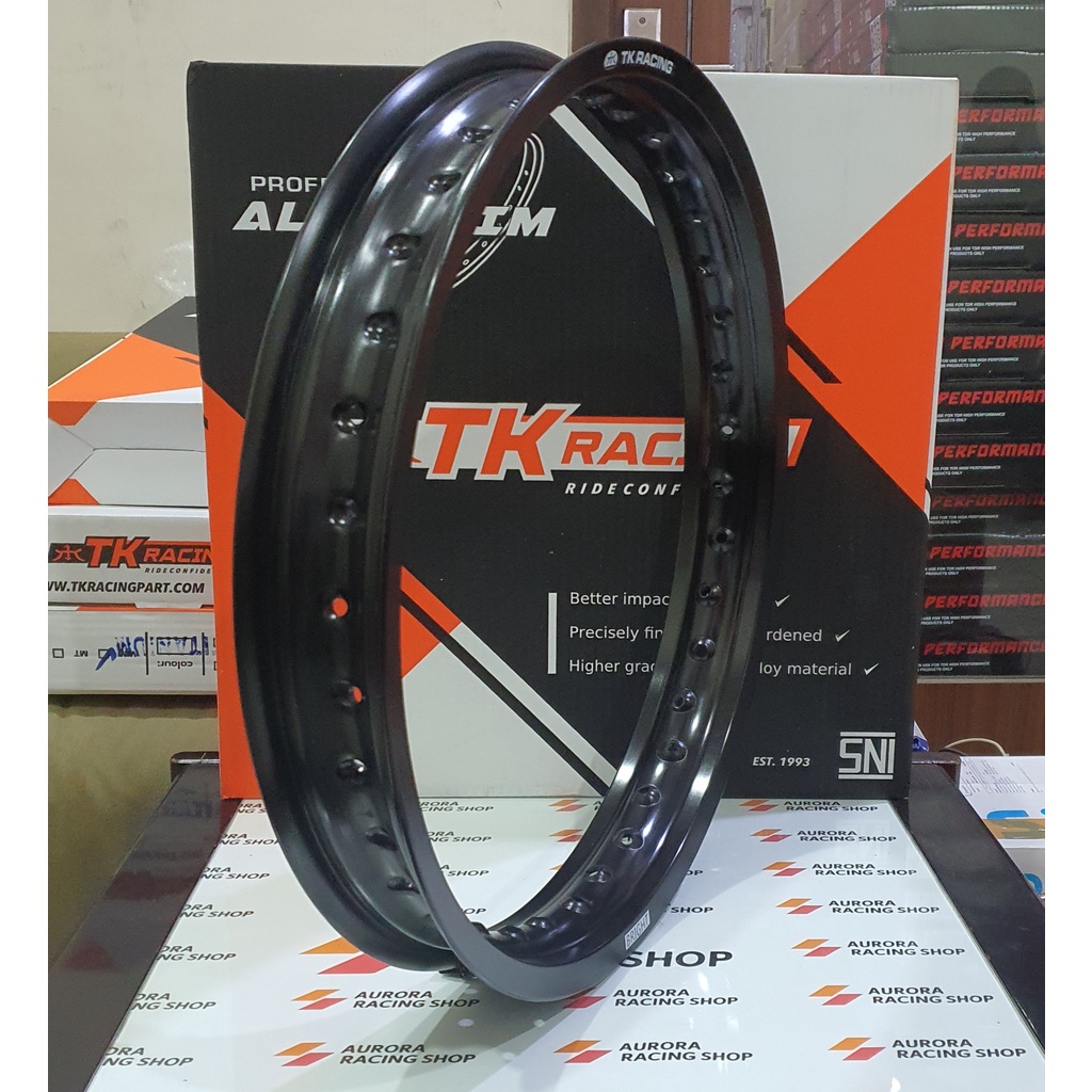 Jual Velg Tk Bright X Hole Warna Black Shopee Indonesia